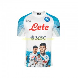 Camisola Napoli Face Game Minjae 3 Homem Equipamento Primeiro 2022-2023 Manga Curta